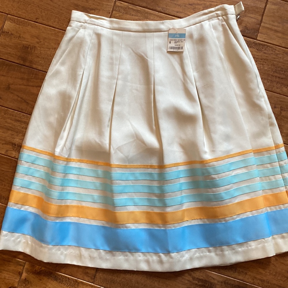 J MCLaughlin Casino ribbon trim skirt